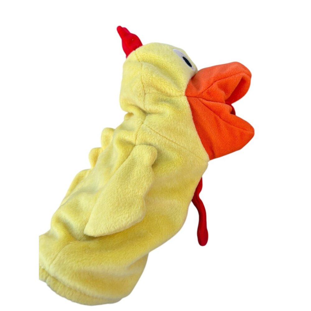 3 Cal Toy Chicken Hand Puppets Plush Creations Plush IKEA Interactive Play - Picture 10 of 16